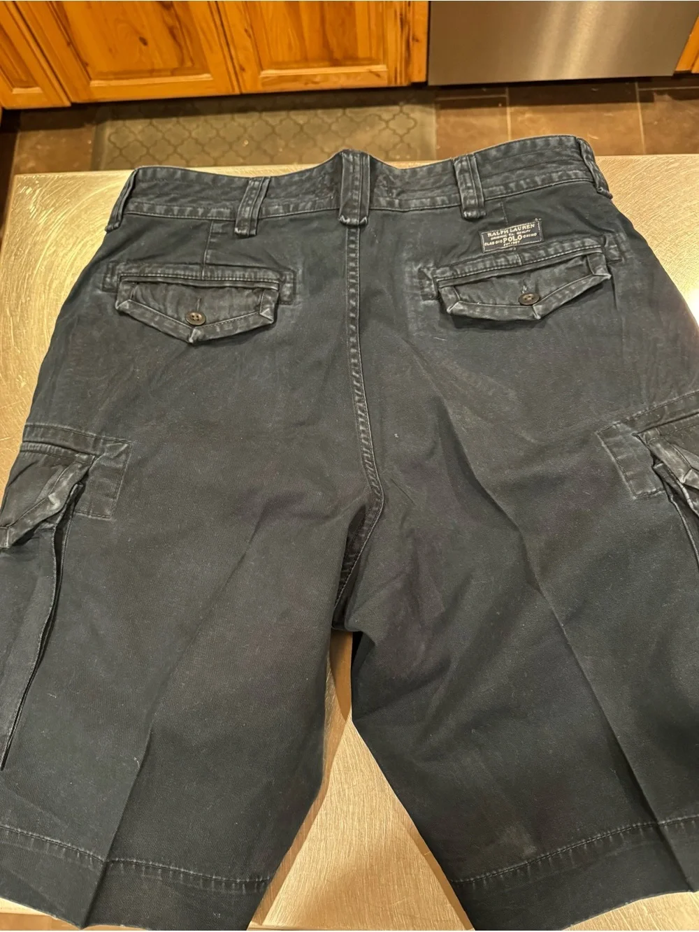 Ralph Lauren Men's Navy Cargo Shorts